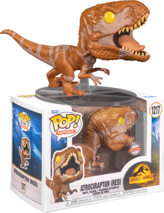 pop atrociraptor red 1217