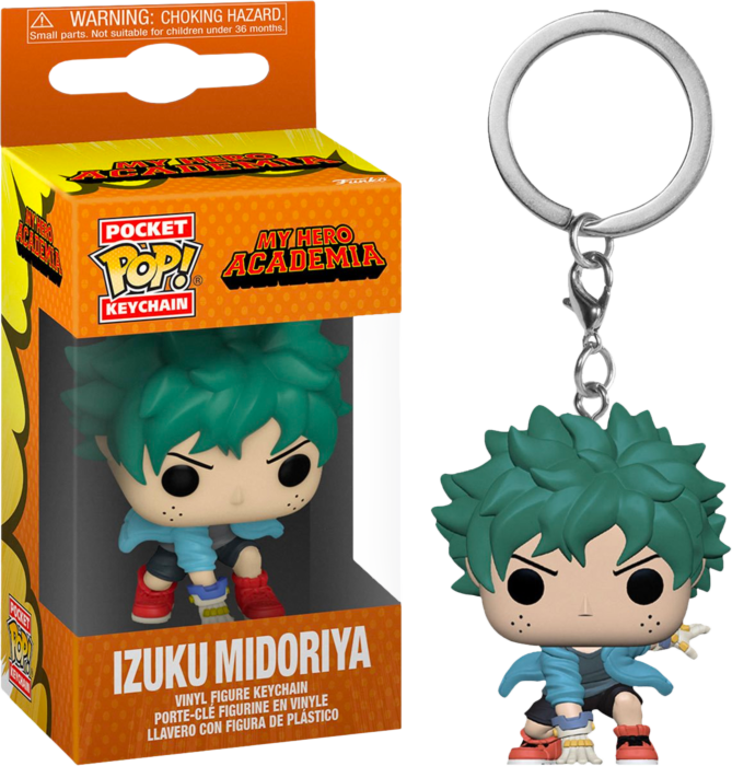 pop keychain deku avec gants