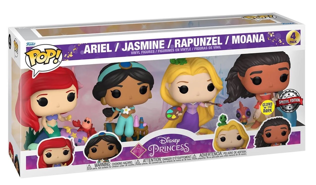 disney pop ultimate princess 4 pack sp edition