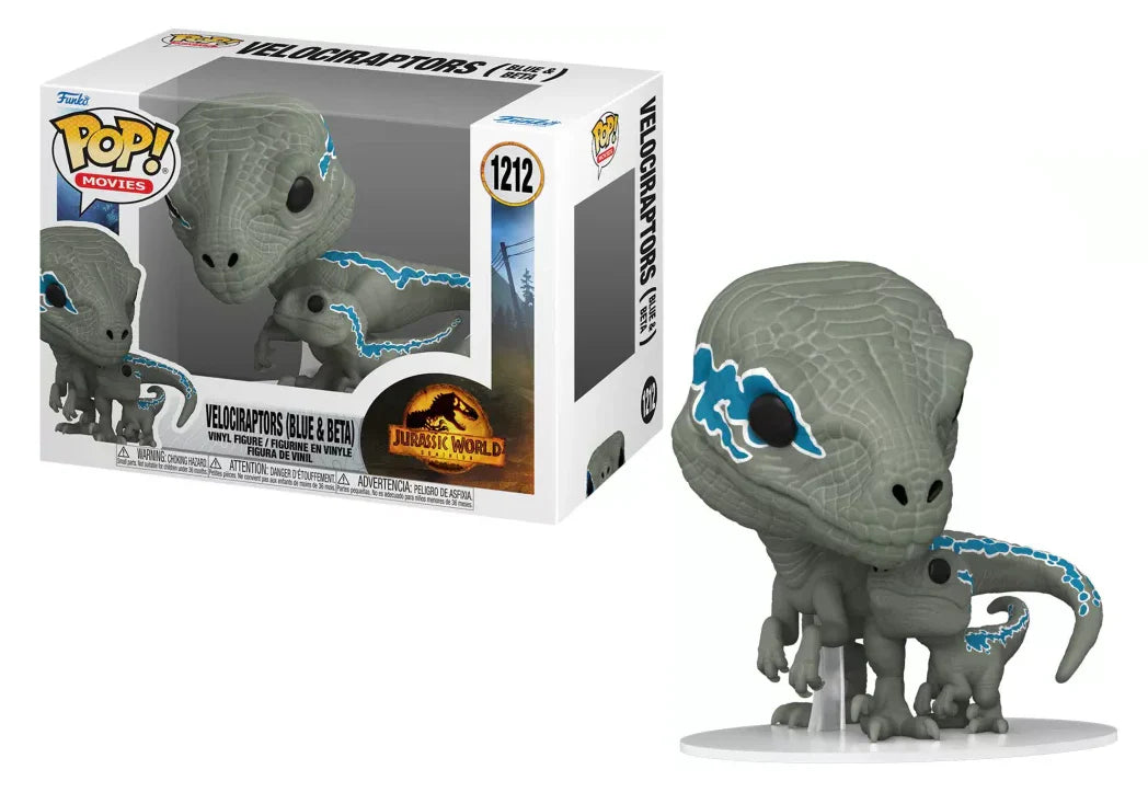 jurassic world 3 funko pop movies blue beta