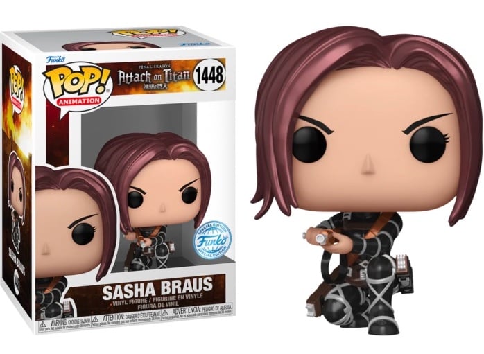 L'ATTAQUE DES TITANS S5 POP Animation N° 1448 Sasha Special Edit.