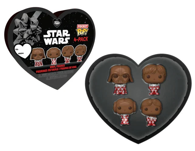 Funko Pocket Pop! Star Wars Saint Valentin 4-Pack