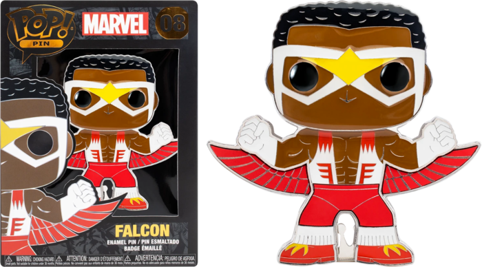 Funko Pop! Pin Falcon – Marvel