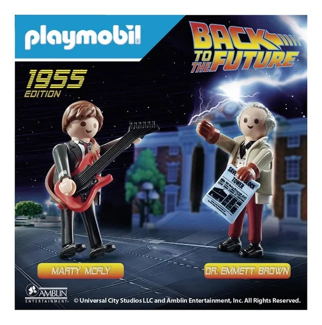 Dual Pack Marty Mc Fly et Dr. Brown - PLAYMOBIL – vue produit 3
