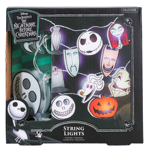 Nightmare Before Christmas Lichtgirlande – Charaktere – VORBESTELLUNG*