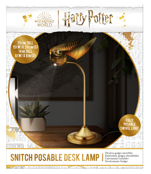 Harry Potter Schreibtischlampe – Goldener Schnatz – VORBESTELLUNG*