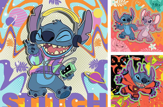Puzzle Lilo & Stitch Jouer toute la journée - Ravensburger