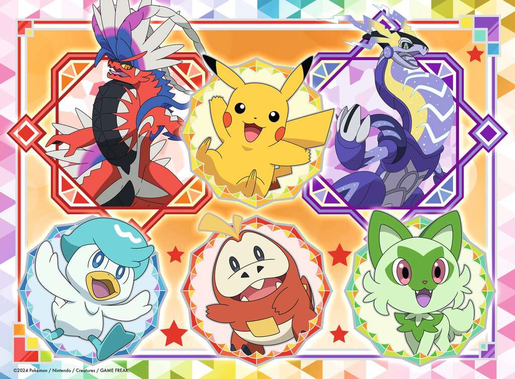 Pokémon Puzzle - Scarlet and Purple