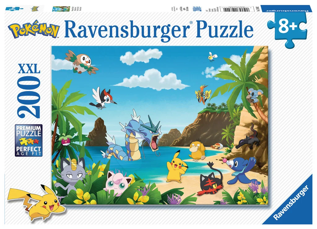 Puzzle Pokémon Attrapez-les Tous 200 pièces - Ravensburger