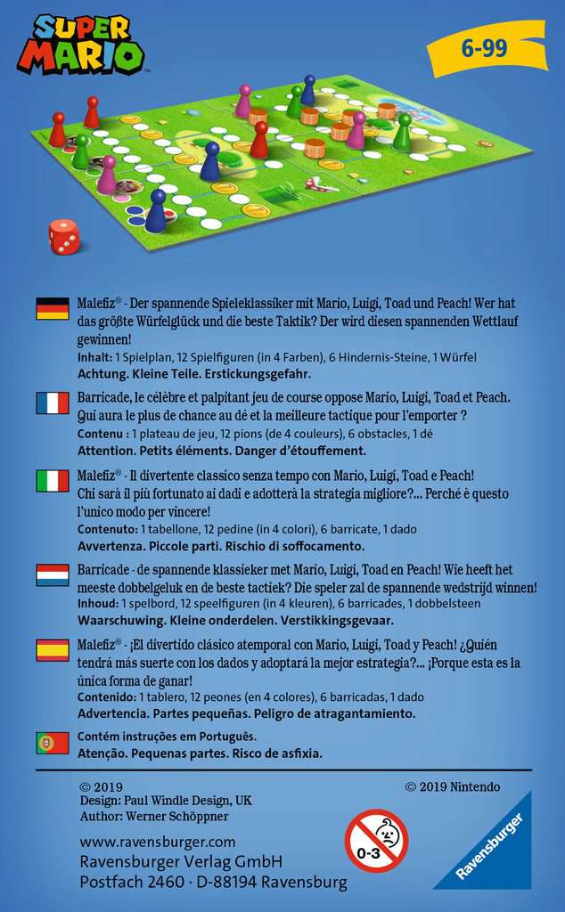 Super Mario™ Malefiz-Barrikade