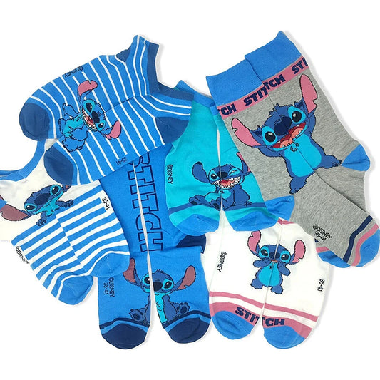 Geschenkbox Lilo und Stitch-Kalender – 12 Paar Socken
