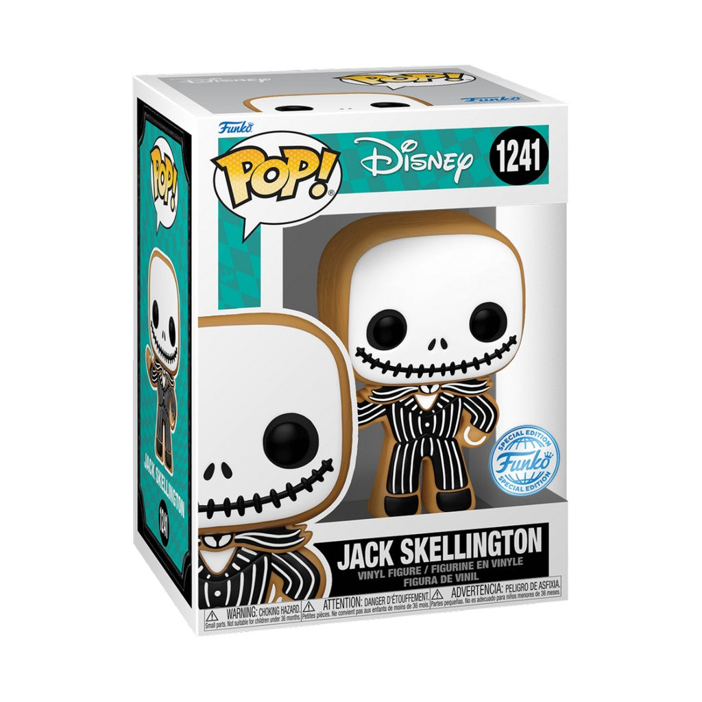 Funko Pop! Gingerbread Jack Skellington (SE) – L'Étrange Noël de monsieur Jack