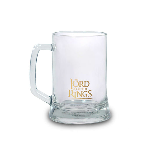Chope en verre Le Seigneur des Anneaux 500 ml