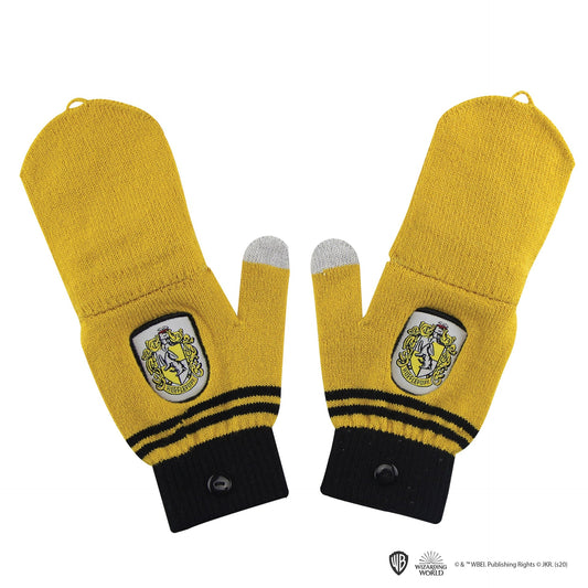 *Abnehmbare Fäustlinge mit Hufflepuff-Muster