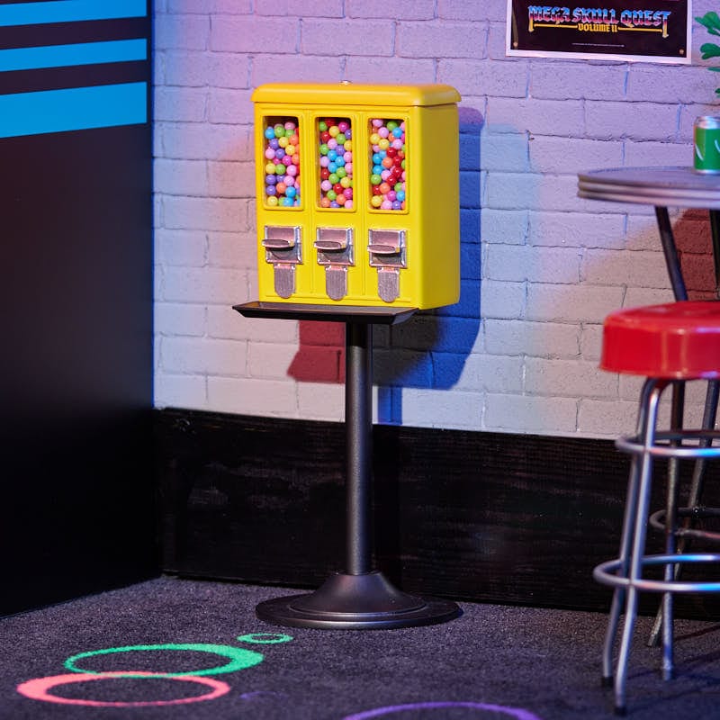 Quarter Arcades: Gumball-Automat im Viertelmaßstab