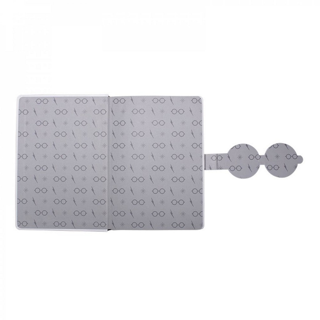 Harry Potter Notizbuch – Blitz und Brille geprägt