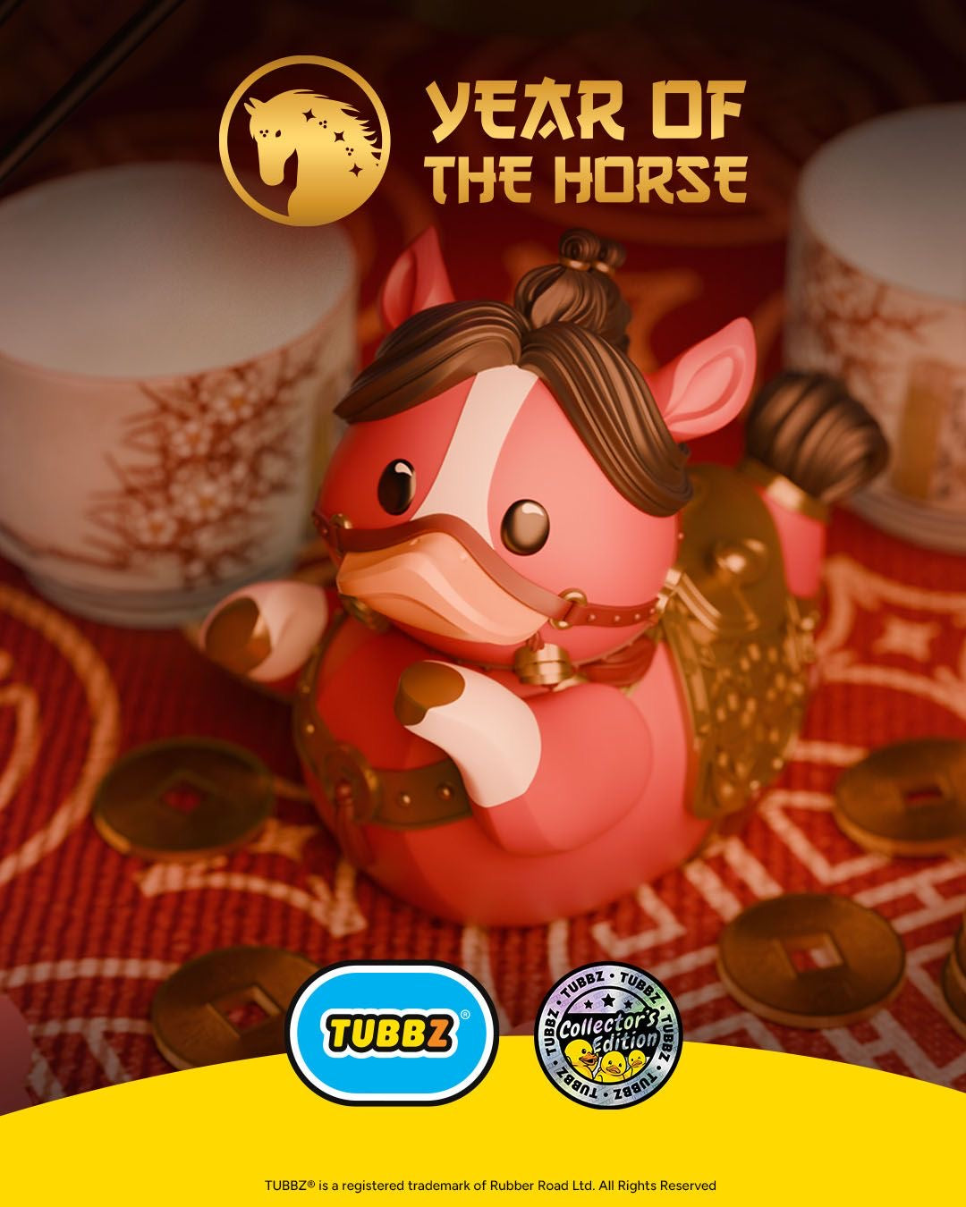 Canard Nouvel An Chinois - Cheval (Collectors Edition)