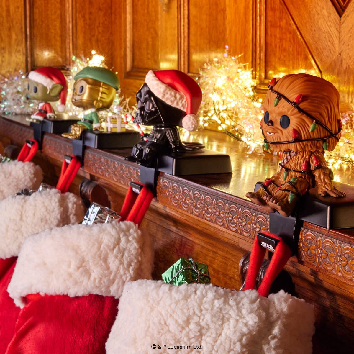 Pop! Strumpfhalter C-3PO in Santa's Elf