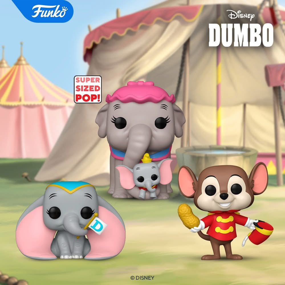 Funko Pop! Dumbo avec Drapeau – Disney