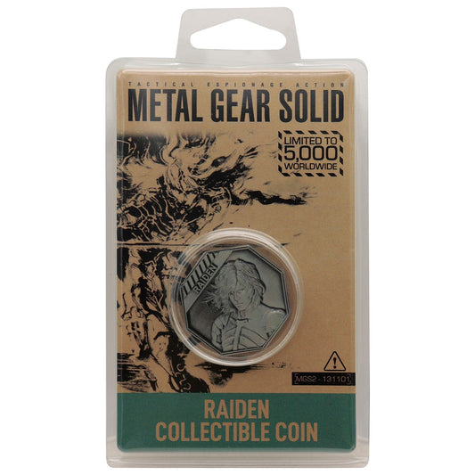 Pièce collector Metal Gear Solid - 2 Raiden