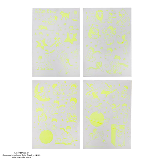 Glow-in-the-Dark The Little Prince Stickers