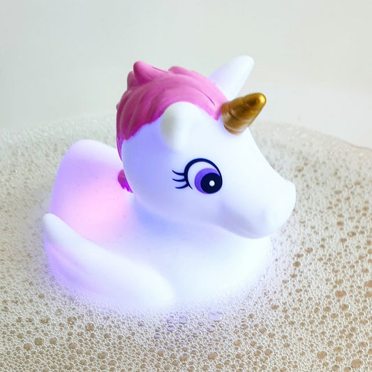 Mini Licorne de Bain Lumineuse – visuel produit