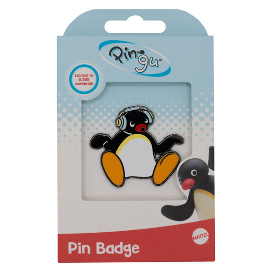 Pingu™ - Limited Edition Headphones Pin Badge