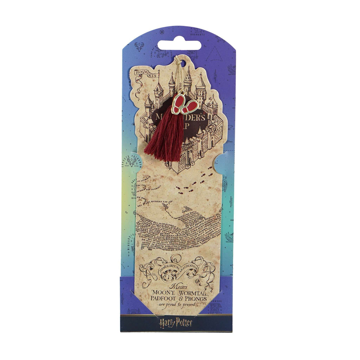 Harry Potter Bookmark with Charm and Tassel