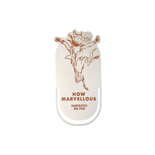 Roald Dahl Metal Bookmark - Fantastic Mr Fox