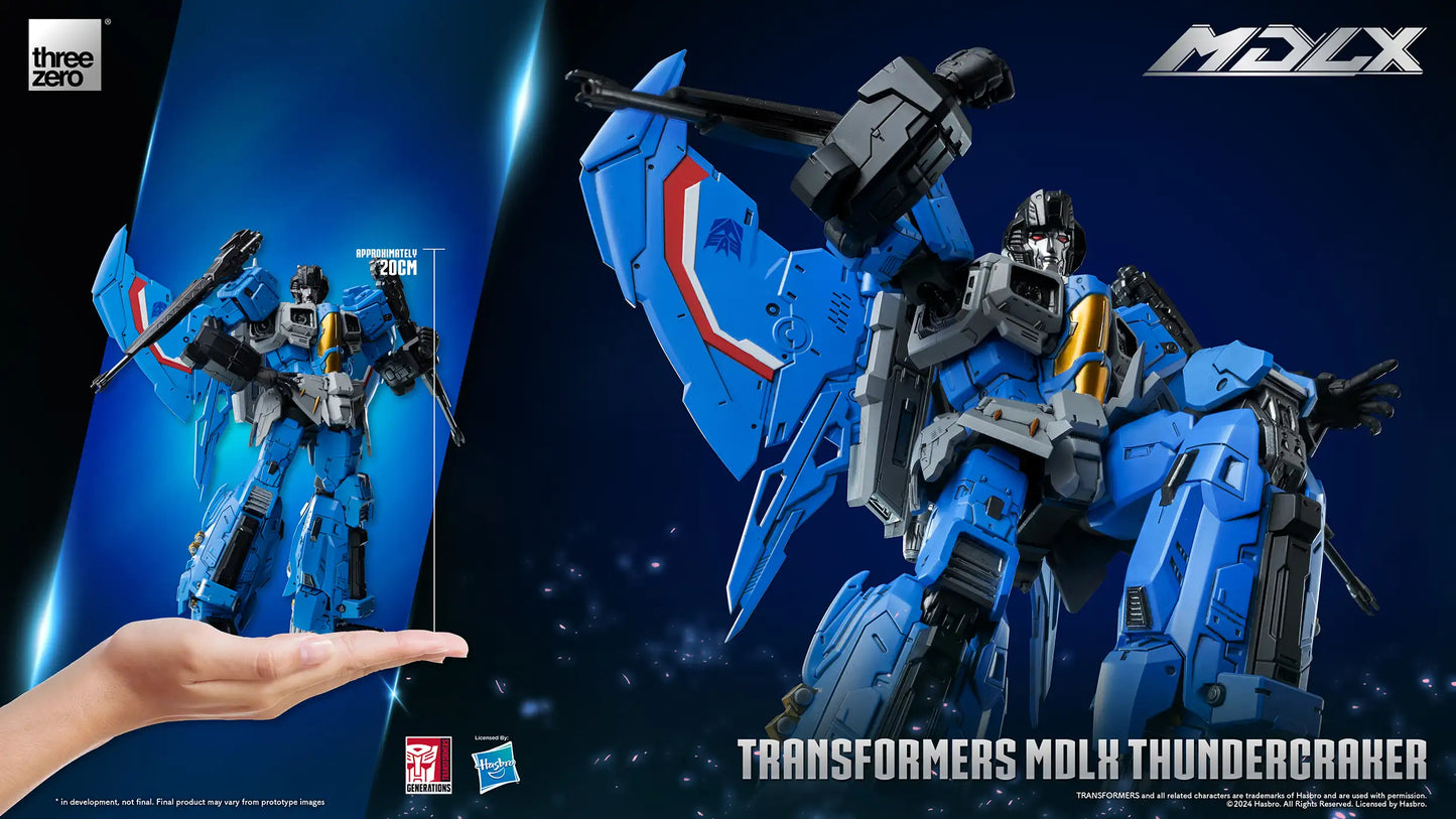 Transformers MDLX Thundercracker Actionfigur 20 cm