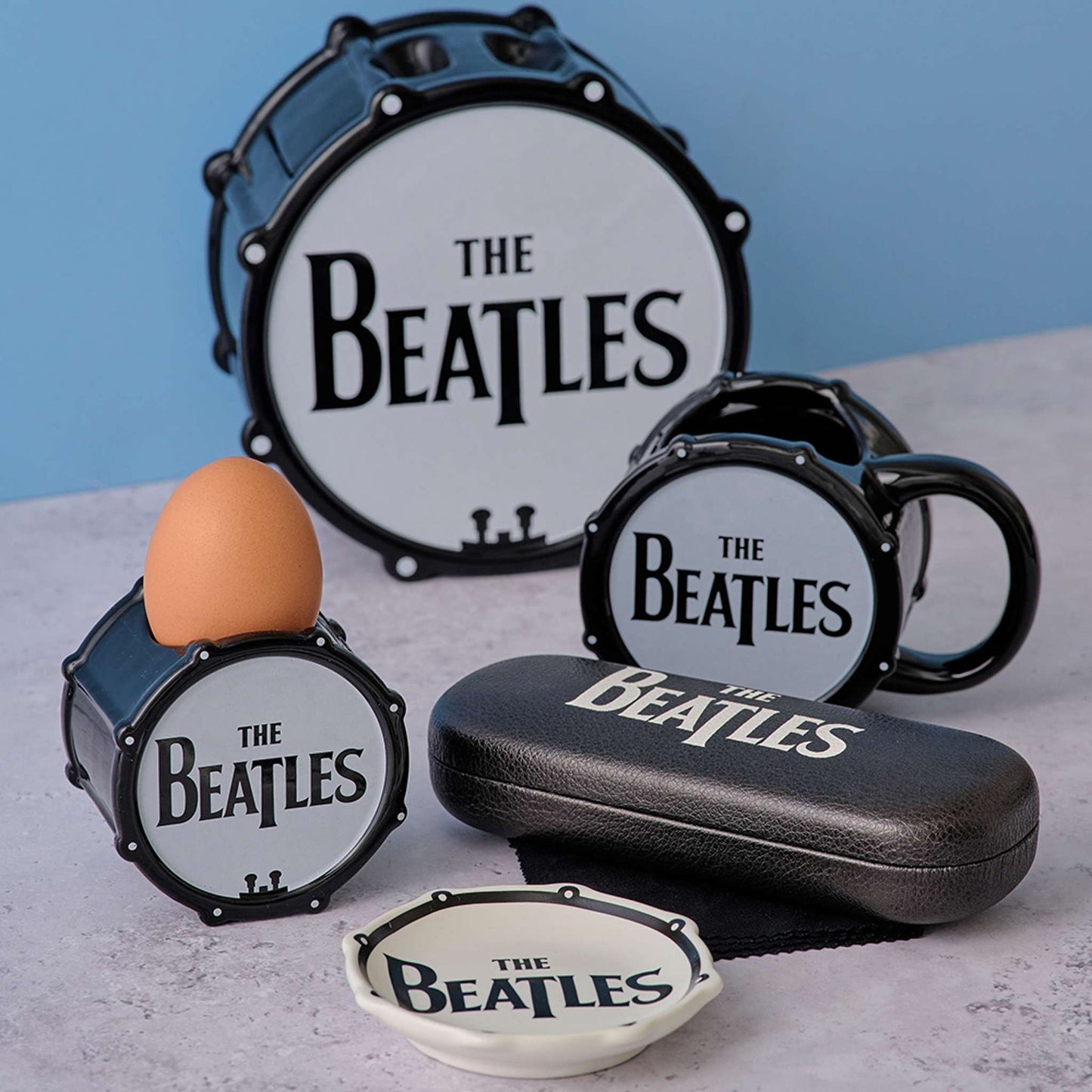 Mug sculpté The Beatles - Drum logo 250 ml