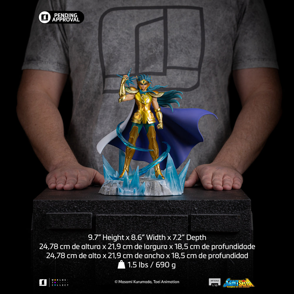 Aquarius Camus Statue - Saint Seiya - Art Scale 1/10