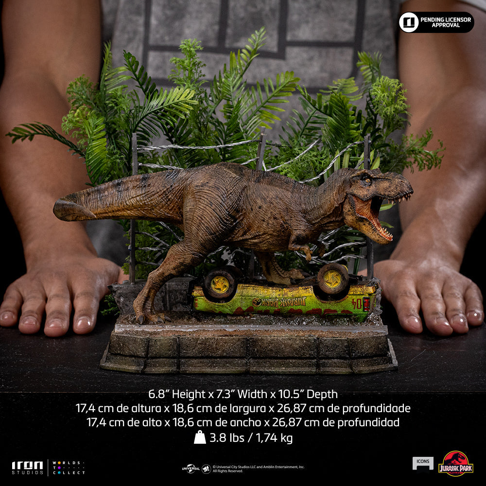 Statue T-Rex Breakout Set A - Jurassic Park - Icons