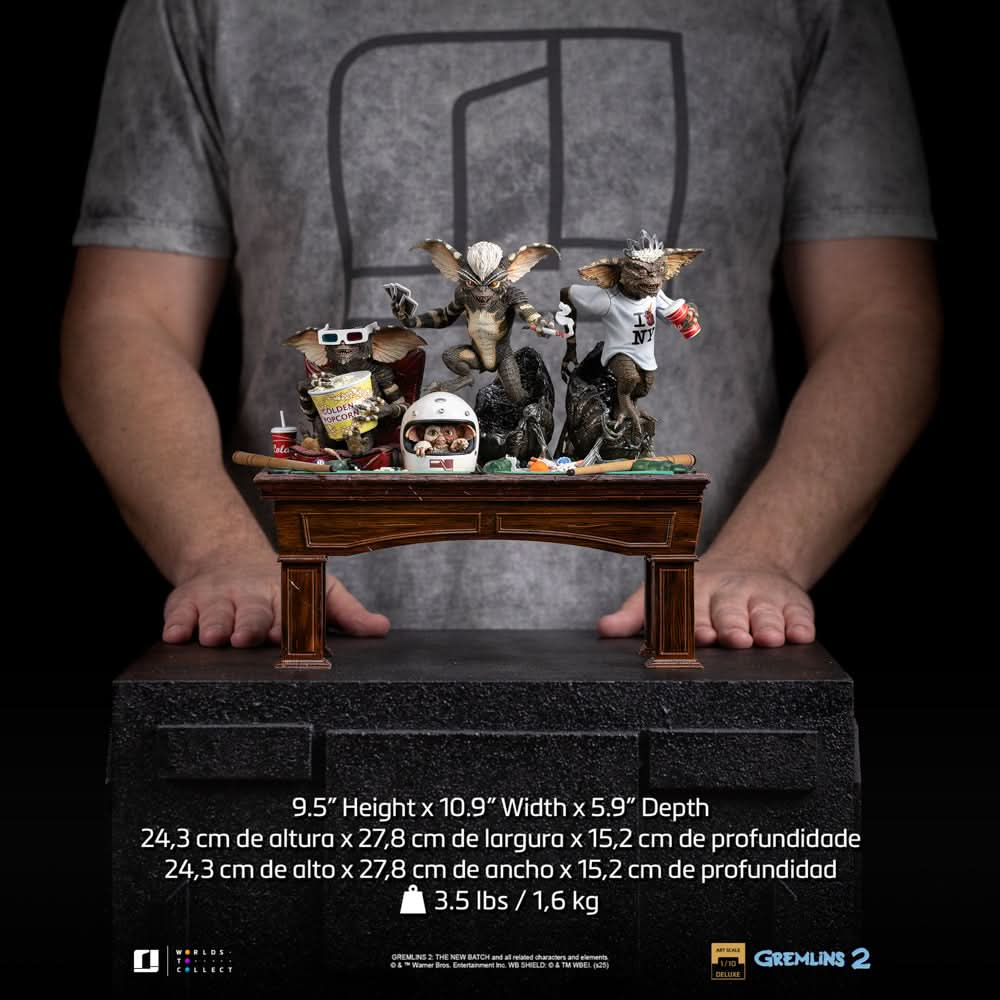Statue Gremlins Diorama - Gremlins 2 - Art Scale 1/10