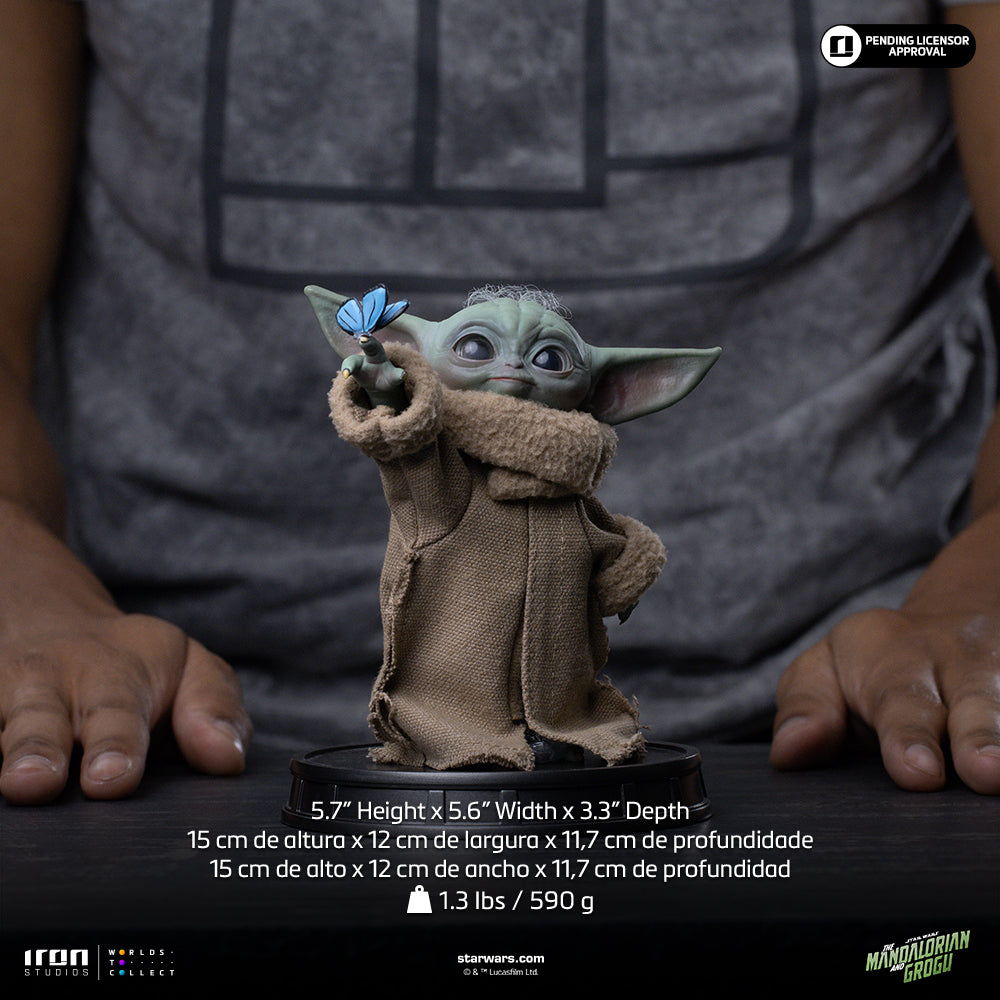 Statue Grogu Butterfly Wonder – Mandalorian und Grogu Film – Grogu Kollektion – Der Mandalorianer & Grogu