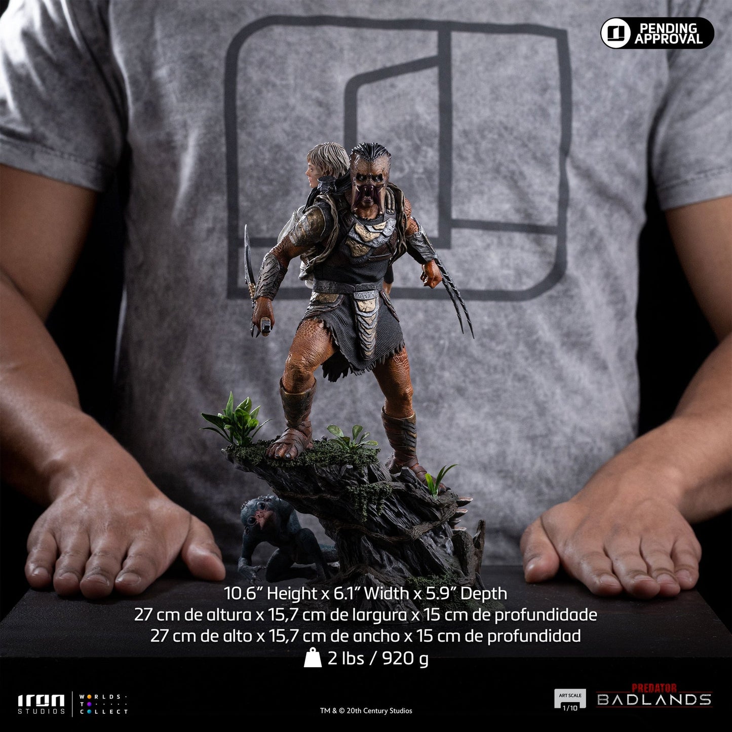 Predator Dek & Thia Statue - Predator: Badlands - Art Scale 1/10