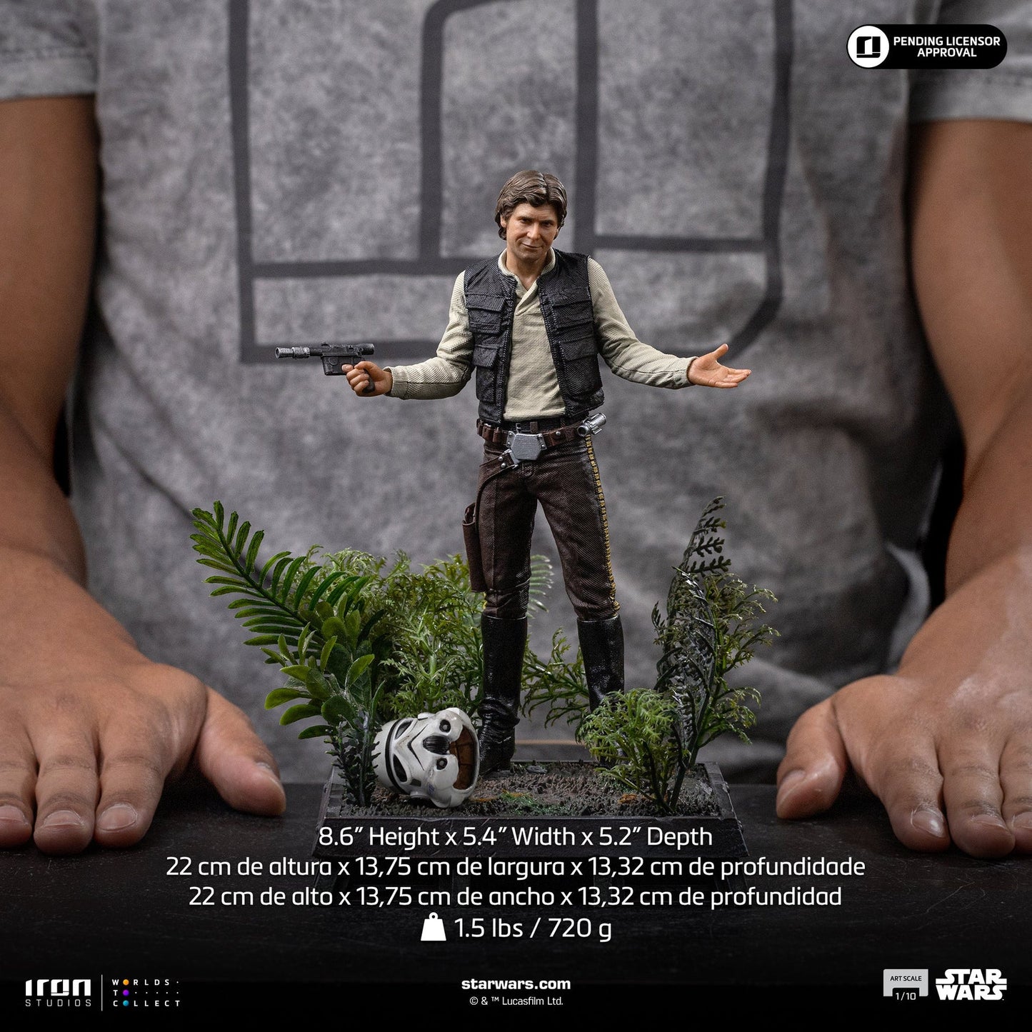 Han Solo Statue - Star Wars Episode VI - Art Scale 1/10