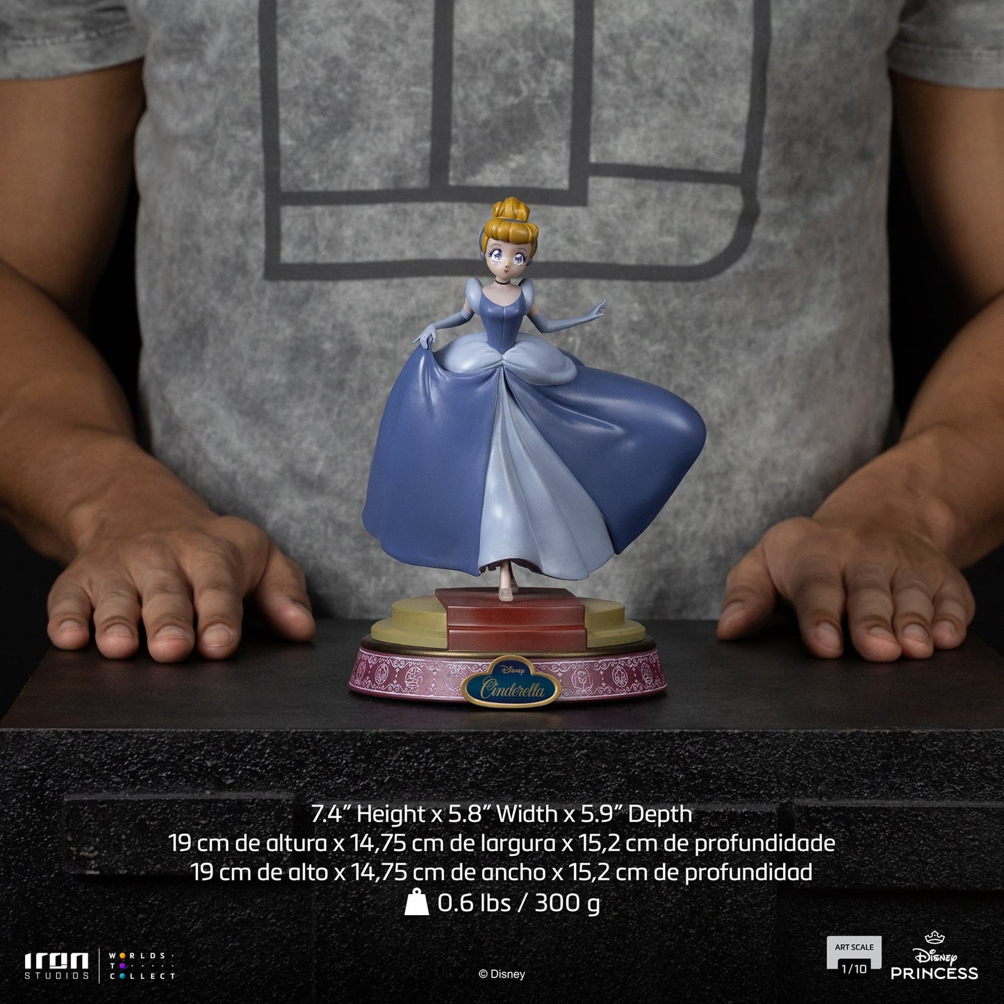 Statue Aschenputtel – Disney Prinzessin – Disney Classics