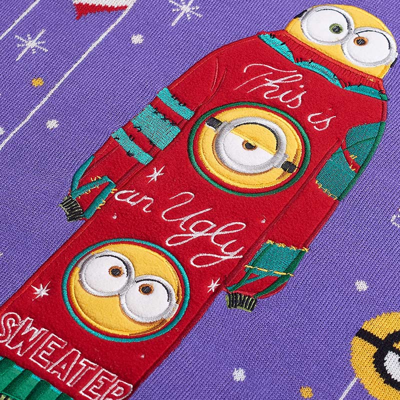 Pull de Noël Les Minions