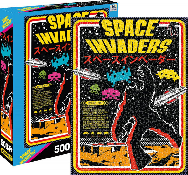 Puzzle Space Invaders - 500 pièces