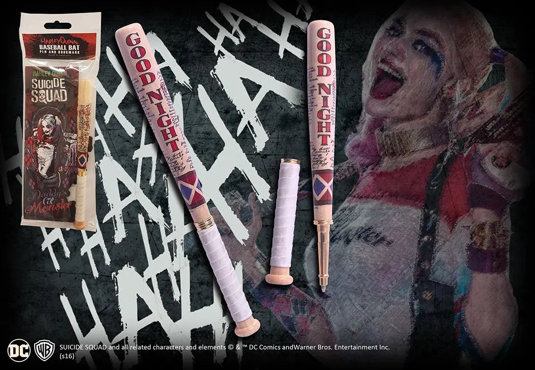 Stylo batte de Baseball et marque-pages Suicide Squad - Harley Quinn