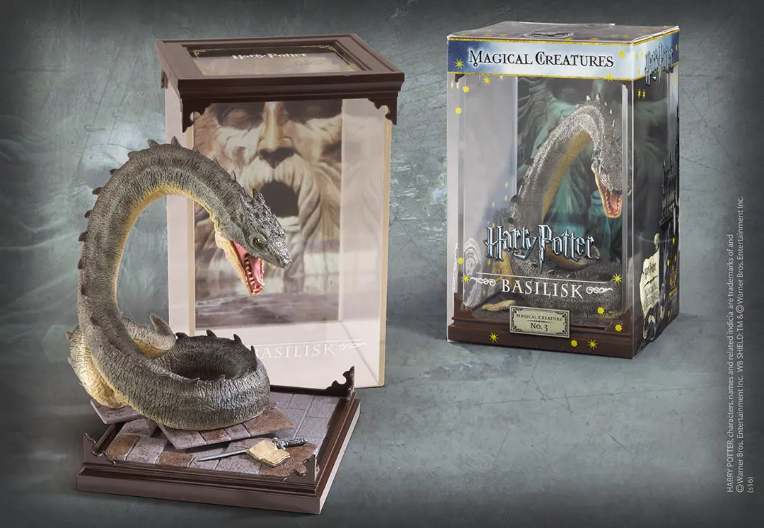 Figurines Harry Potter - Créatures magiques - Basilic