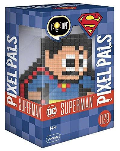 PIXEL PALS Light Up Collectible Figures Superman