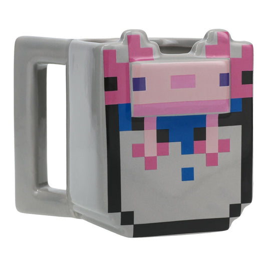 Mug 3D Minecraft Axolotl – 400 ml – vue 2