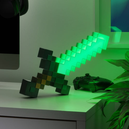 Lampe Minecraft - Epée Diamant – vue produit 2