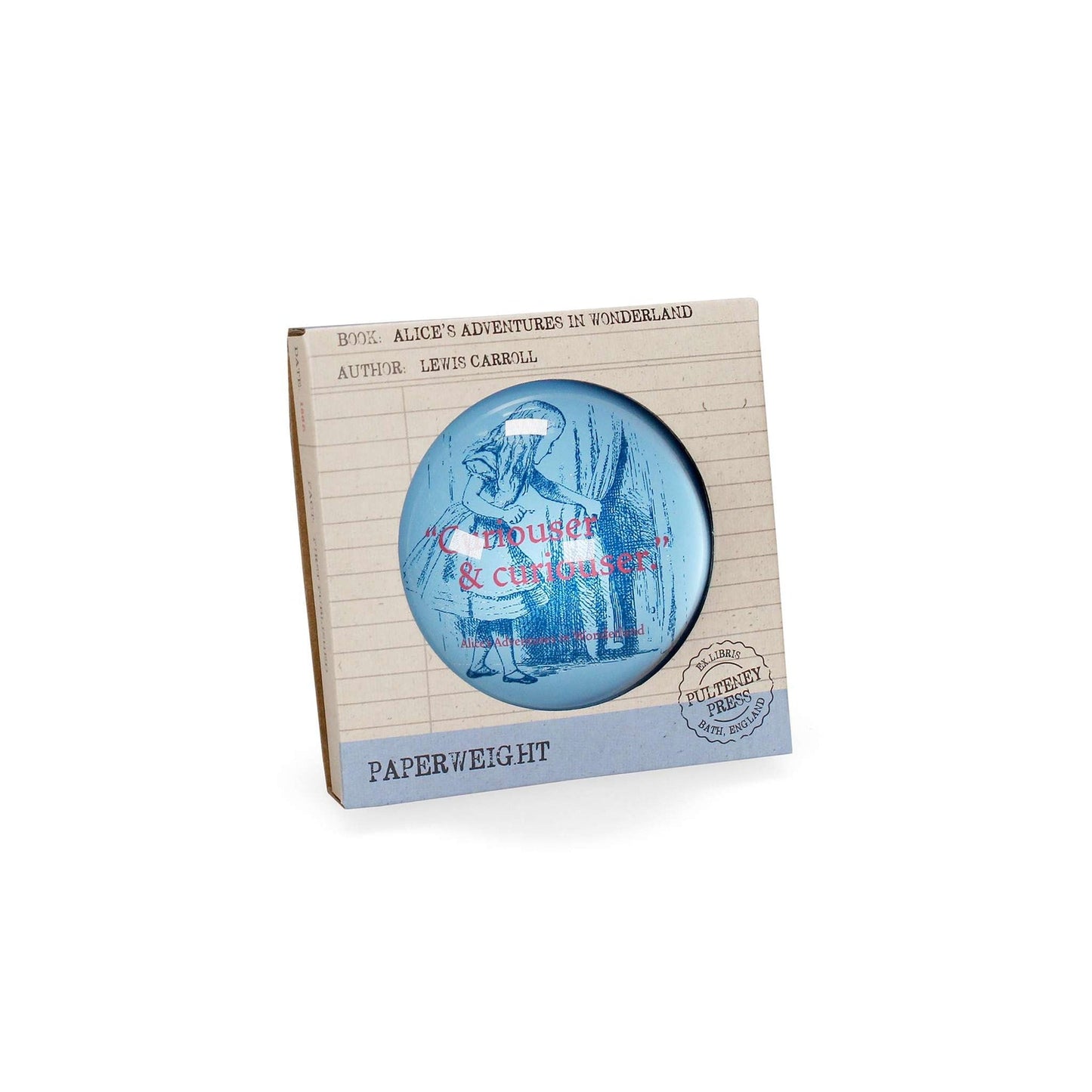 Alice in Wonderland Paperweight - Alice