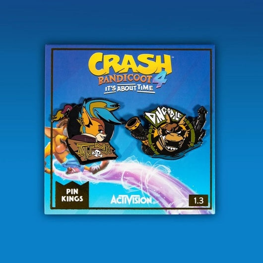 Pin's Crash Bandicoot Set 1.3 – Pin Kings Numskull