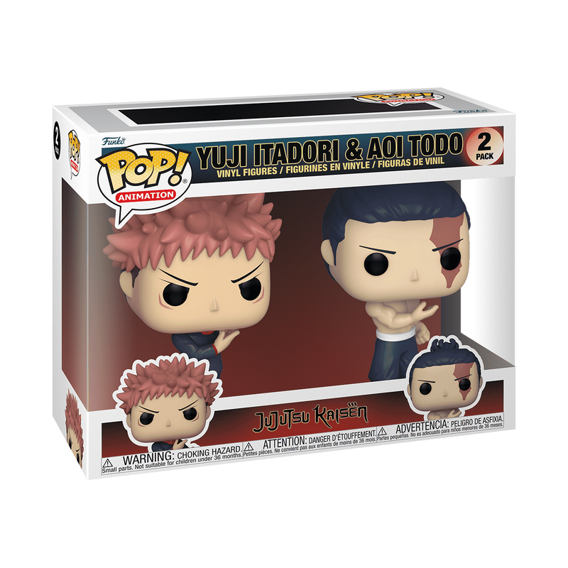 Funko Yuji Itadori & Aoi Todo 2-Pack – Jujutsu Kaisen