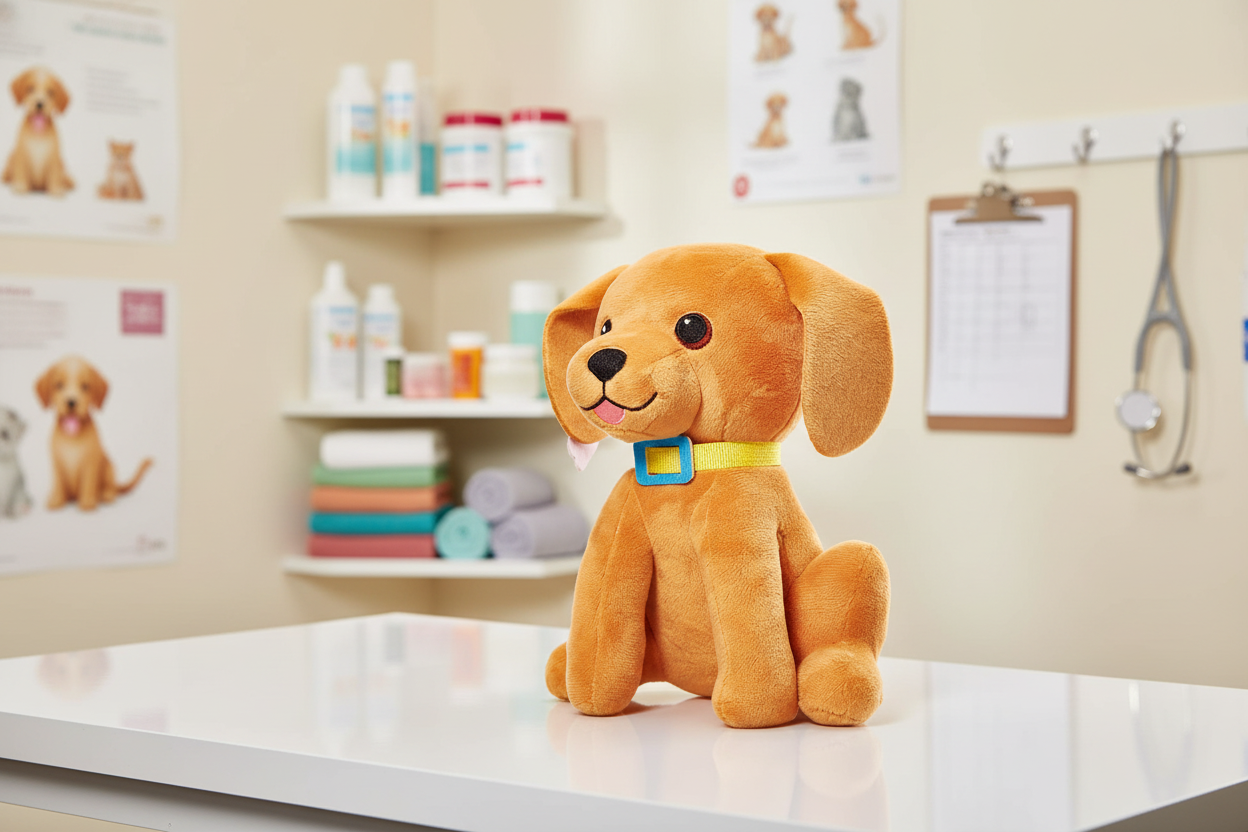Peluche Clinique vétérinaire Chatons et Chiots - Chiot