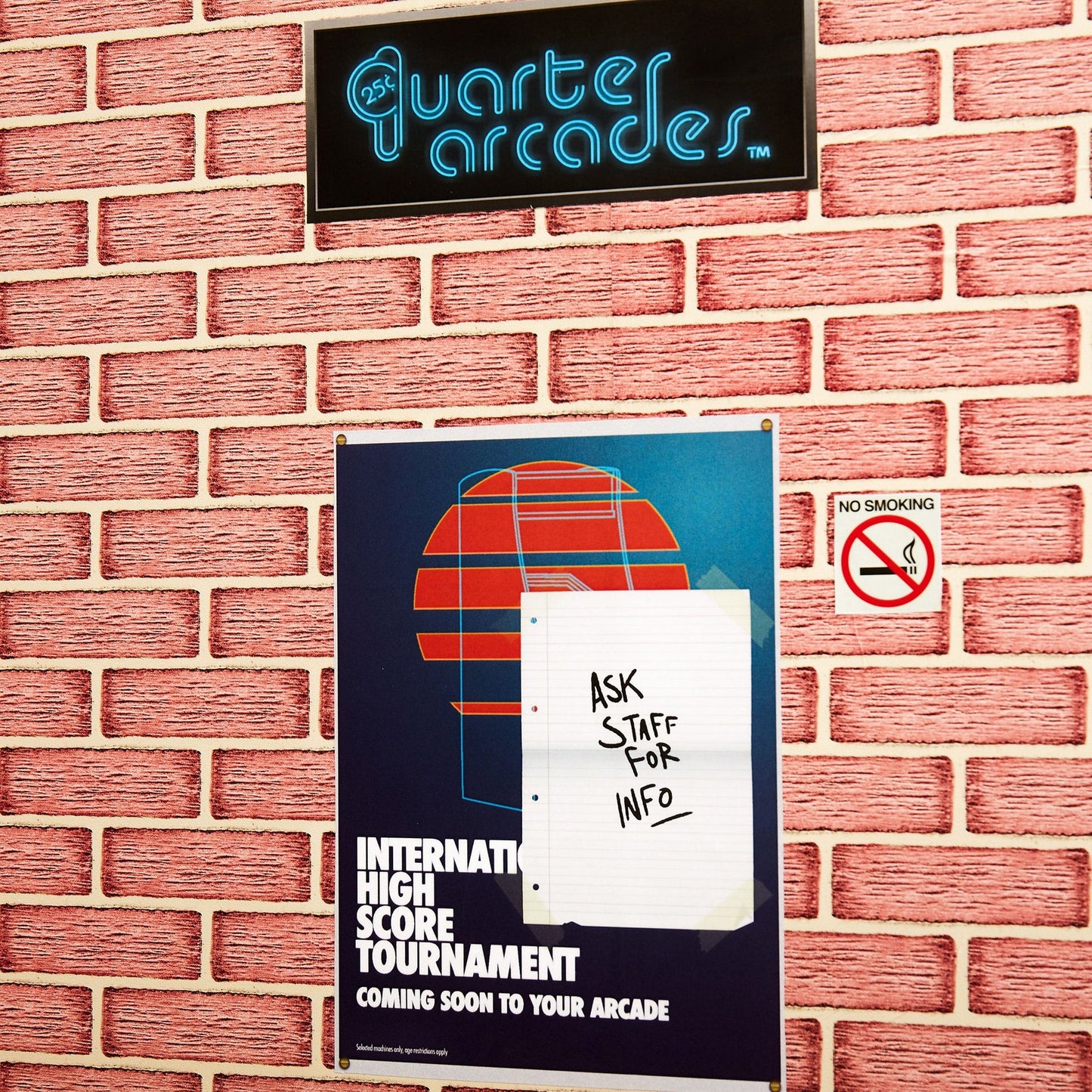 Set de stickers Quarter Arcades